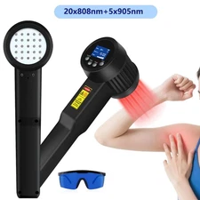 12W Red Light Laser Therapy for Muscle Aches Joints Pain Home Clinic 808nm+905nm