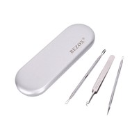 Bezox Whitehead & Blackhead Remover Kit Curved Tweezer And Double-ended Pimpl... on sale Bezox Whitehead & Blackhead Remover Kit Curved Tweezer And Double-ended Pimpl... on sale