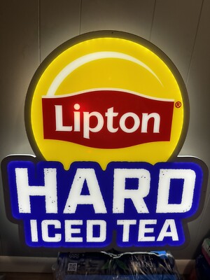 Lipton Hard Iced Tea Neon LED Light Up Beer Sign
