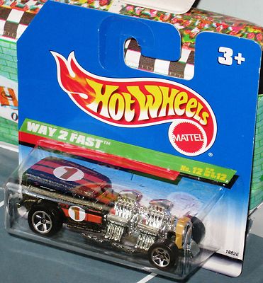 Hot Wheels Treasure Hunt 1998 ''Way-2-Fast'' super Modell MOMC