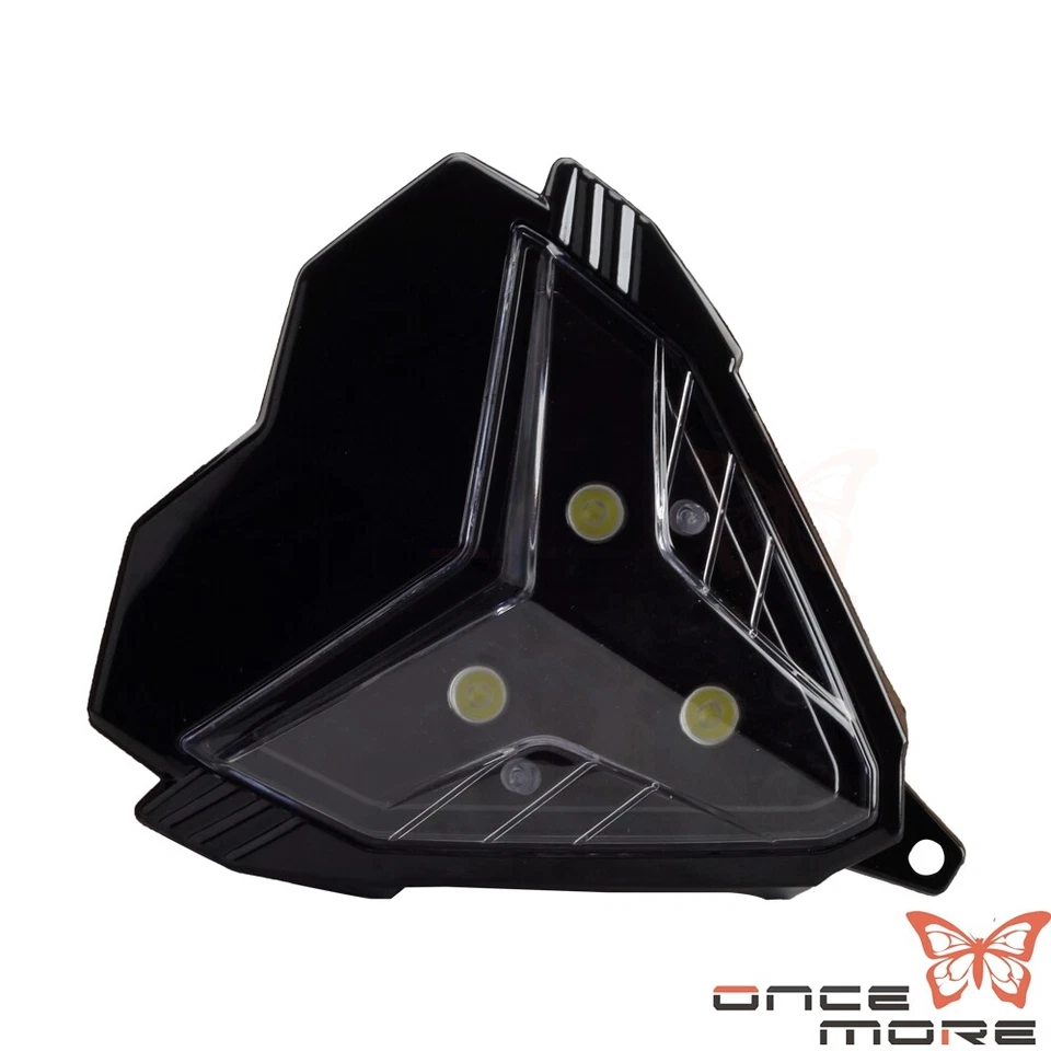 Interruptor de iluminación delantera "O I" de luz de circulación negra para motocicleta para Suzuki RMZ450 Foto 4 de 4