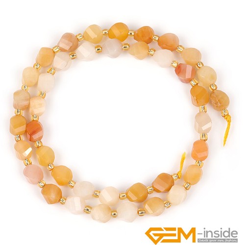 Natural Assorted Gemstone Twist Faceted Charms Loose Beads for Jewelry Making AU - Picture 74 of 353