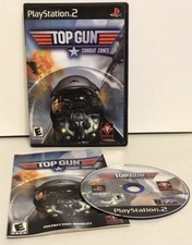 Top Gun Combat Zones (Sony PlayStation 2 PS2) Complete CIB w/ Manual