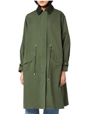 New Find. Women's Long Parka Hybrid Coat - Khaki - Medium