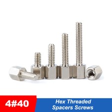 4 40 Male to Female Standoff PCB Threaded Spacers Hex Hexagonal 5mm - 15mm