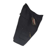 Pantaloni corti lavoro multitasche laterali Elastico Vita bermuda cotone tasche