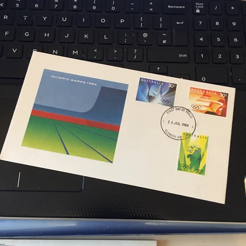 Australia First Day Cover FDC 1984 OLYMPIC GAMES GLENROY VIC Melbourne PMK