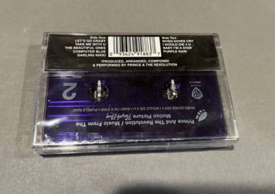 PRINCE Purple Rain Original Soundtrack CASSETTE TAPE New Old Stock