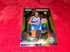 2024 WNBA MONOPOLY PRIZM #WNBA16 ANGEL REESE RC SKY SILVER PRIZM SP