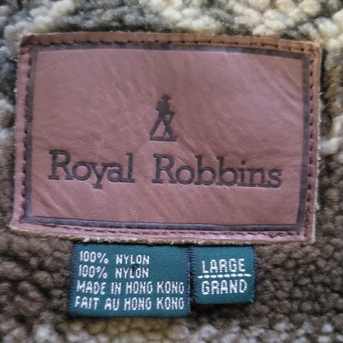 Royal Robbins Vintage Pile-Lined Heavyweight Nylon Mountain Jacket Men's Large - Picture 4 of 17