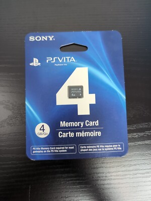 Sony PlayStation Ps Vita Memory Card 4GB Brand new