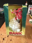 Vintage Mighty Morphin Power Rangers Vinyl Coin Bank 1994 Saban Entertainment