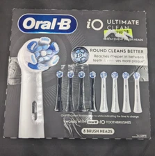 Oral-B - iO Series - Toothbrush Replacement Brush Heads - Ultimate Clean - 8ct