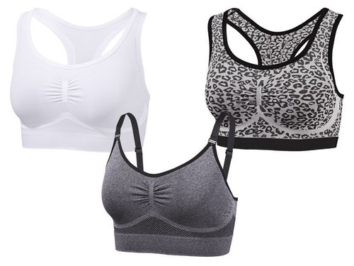 Z) Sujetador deportivo Bustier nivel medio ropa deportiva deportivo Crivit | eBay