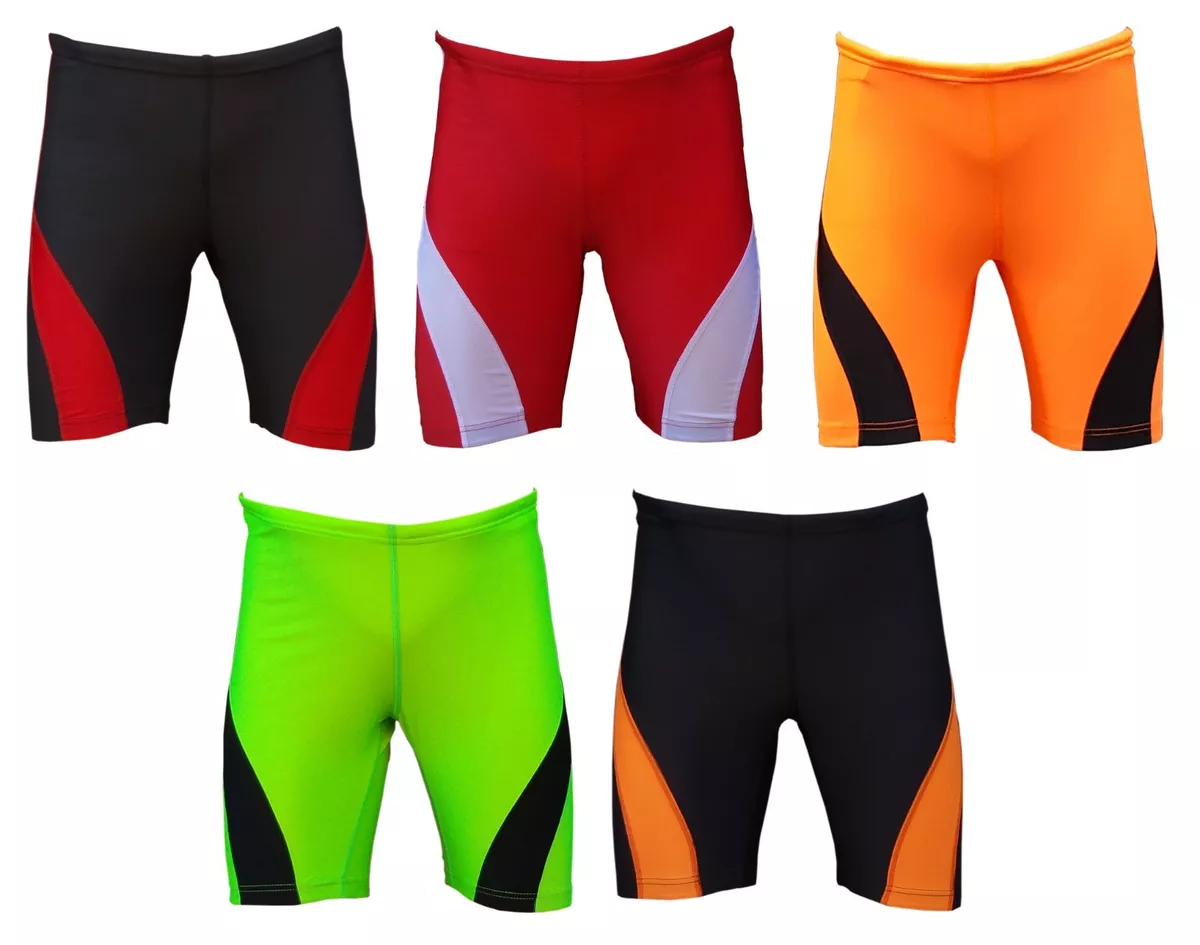 ACCLAIM Fitness Beijing Mens Red Grey Compression Running Training