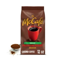 McCafe Premium Roast Decaf, Medium Roast, Ground Coffee, 12 oz