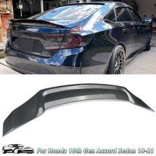 For 2018-2022 Honda Accord R Jdm Style High Kick Carbon Fiber Rear Trunk Spoiler