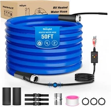 Nilight 50FT Heated Water Hose RV 5/8??Inside Diameter -45??F Freeze Protaction
