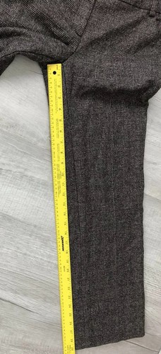 United Colors Of Benetton Polyester Pants Made In Italy Gray/Brn Women’s Size 42 - Picture 8 of 12