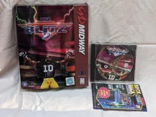 NFL BLITZ Big Box COMPLETE Windows PC Video Game 1997 Midway Football