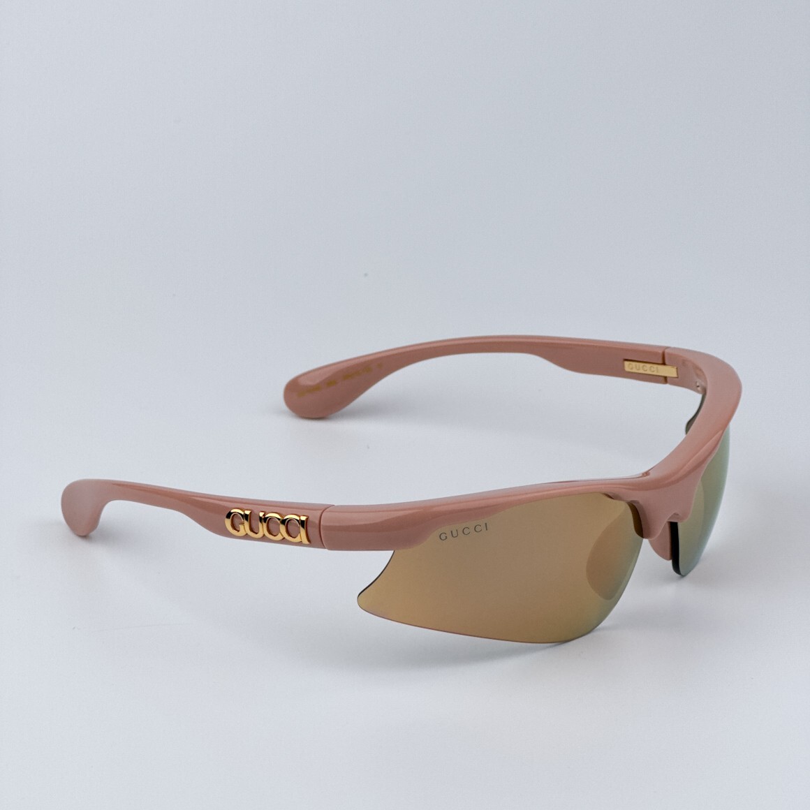 Gucci Women AUTHENTIC Sunglasses Pink Mirror Mask GG1774S  display picture 2