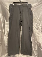 New Nike All Conditions Gear ACG Cargo Hiking Pants Gray Sz 10 Pockets Thermal