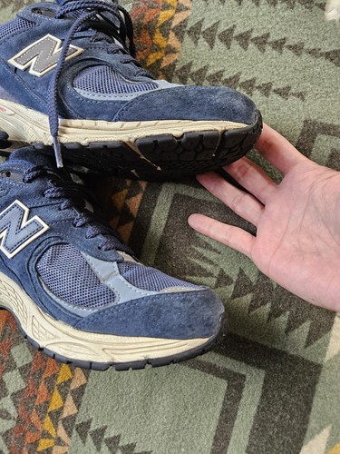 New Balance 2002R Gore Tex Navy Arctic Gray Sneakers Size 9 - Picture 21 of 23