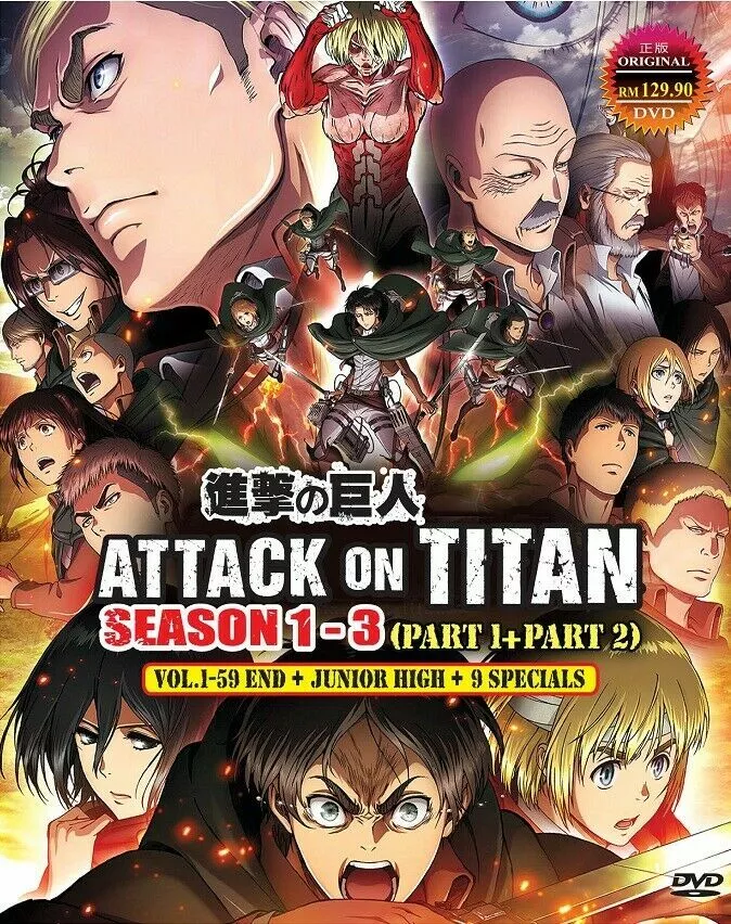 Dvd Attack On Titan