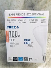 Cree 100w Equivalent Daylight 5000br30 Dimmable Light Quality Led Light Bulb-