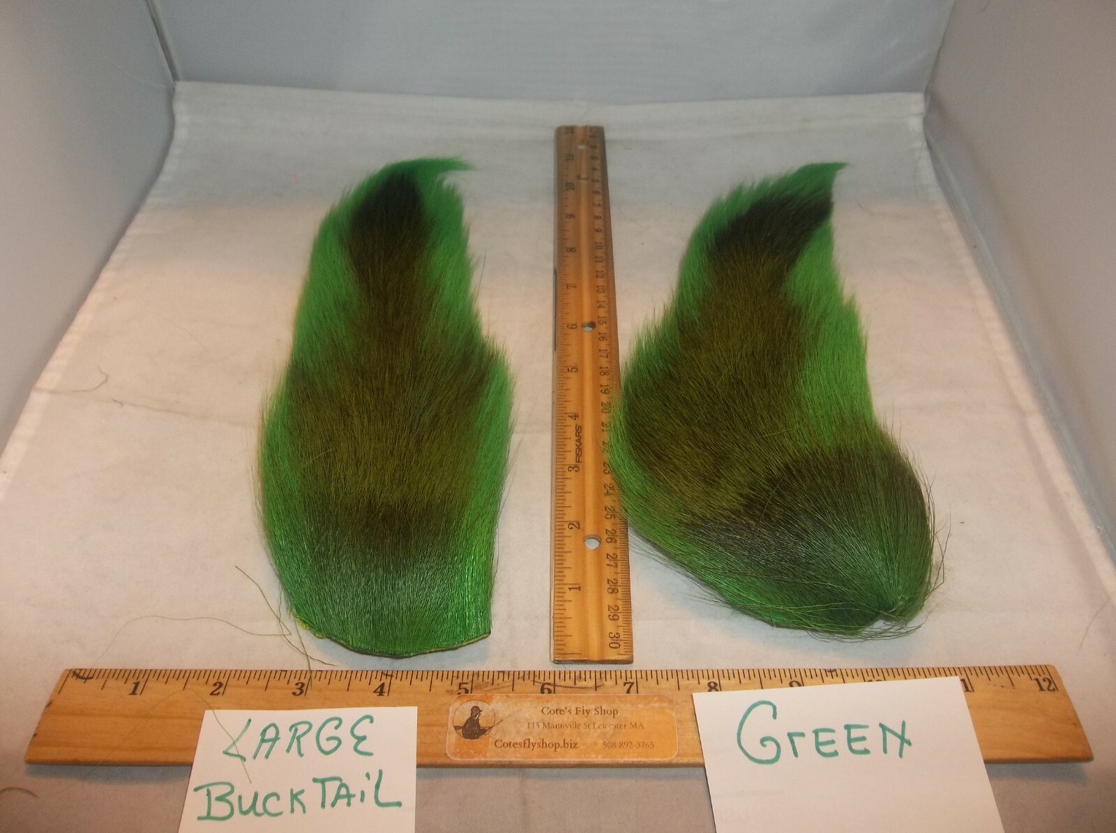 1 LARGE BUCKTAIL 10"-12" Fly Tying / Jigs - Natural & Dyed Deer tails ...