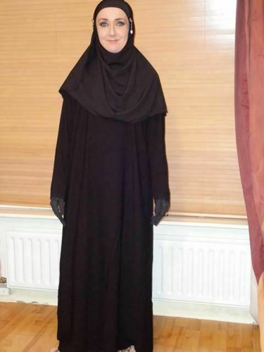 4 Piece Abaya Set Niqab Arab Saudi Long Kaftan Ladies Fancy Dress Costume  Burqa | eBay