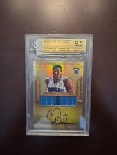 2012-13 Panini Gold Standard Anthony Davis RC BGS 9.5/10 Auto TRUE ROOKIE CARD