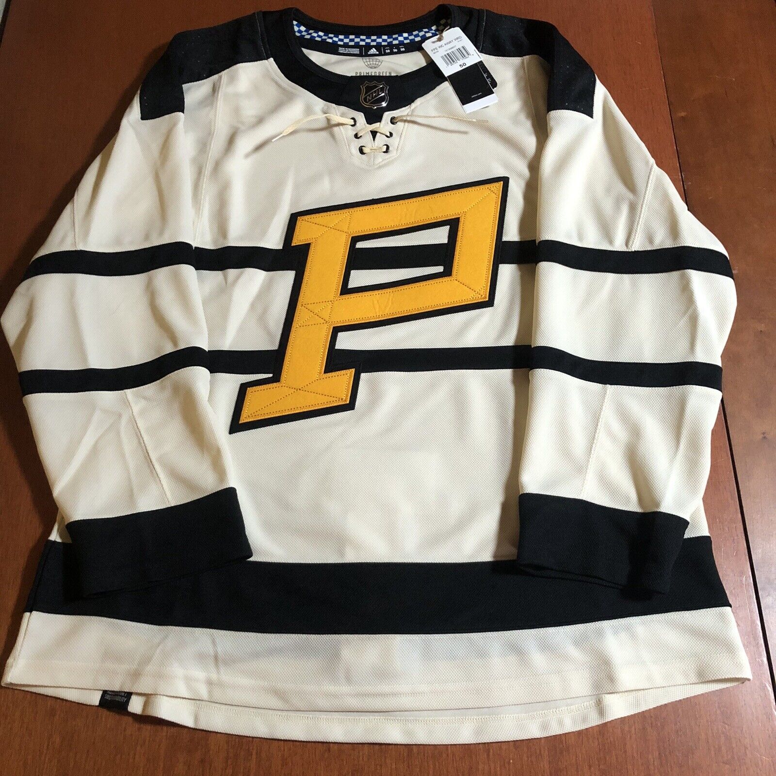 Women's Fanatics Branded Cream Pittsburgh Penguins 2023 Winter Classic Blank Jersey