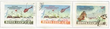 Russia Polar Exploration in Arctic set 1955