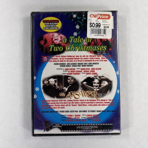 NEW NIB "Holiday Classics" A Tale of Two Christmases + The Answer: (DVD 2005) - Picture 2 of 2