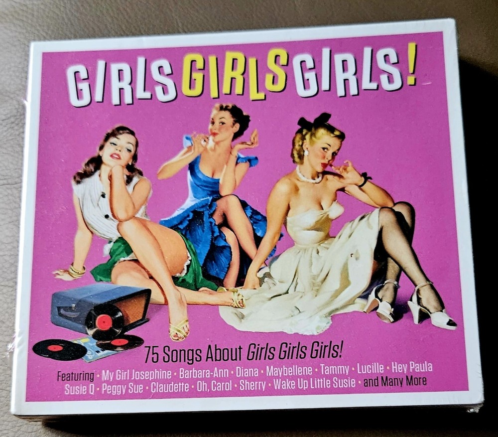 75 Songs About Girls on 3 Brand New CDs for Ultimate Playlist Perfection