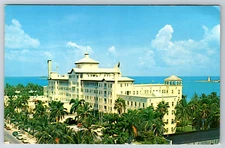 c1960s British Colonial Hotel Postcard Nassau Bahamas Air Conditioned ''