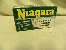 Vintage Corn Products Co. Niagara Instant Laundry Starch Advertising Box (A5)