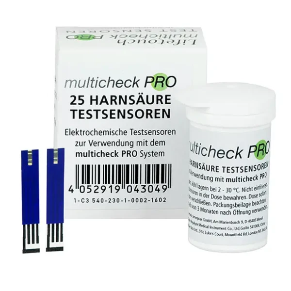 LIFETOUCH Multicheck PRO Sensoren Blutzucker Cholesterin Harnsäure - Bild 2 von 3