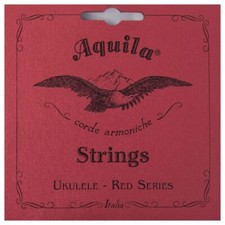AQUILA CONCERT UKULELE STRINGS - RED SERIES - LOW G - GCEA TUNING - 86U