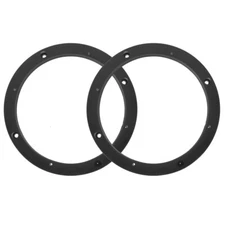 2pcs Car Door Speaker Mounting Rings Spacer Adapter 6.5 Inch