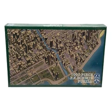 F.X. Schmid 1994 Chicago Downtown The Windy City 1000 Pc Puzzle 90073 67.5X44 cm