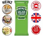 25 x Heinz Salad Cream Sachets - Ideal for Sandwiches, Salads & Quick Snacks