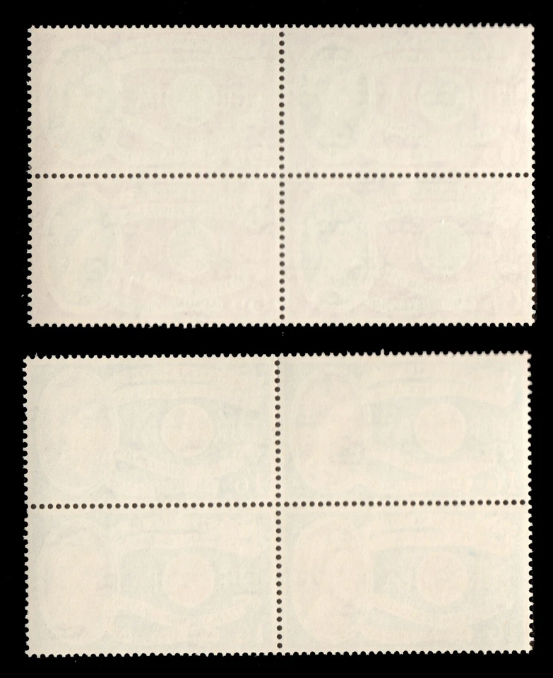 EUROPA CEPT Britain UK 1960 QE2 Sc # 377-378 MNH Blocks of Stamps CV$28  - Image 2 of 2