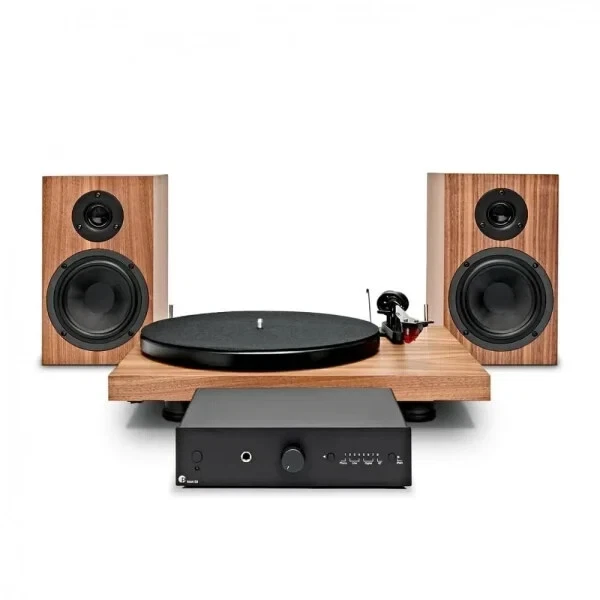 Pro-Ject Colourful Audio System, Walnuss, Walnut, Neu, OVP, Vom Fachhändler