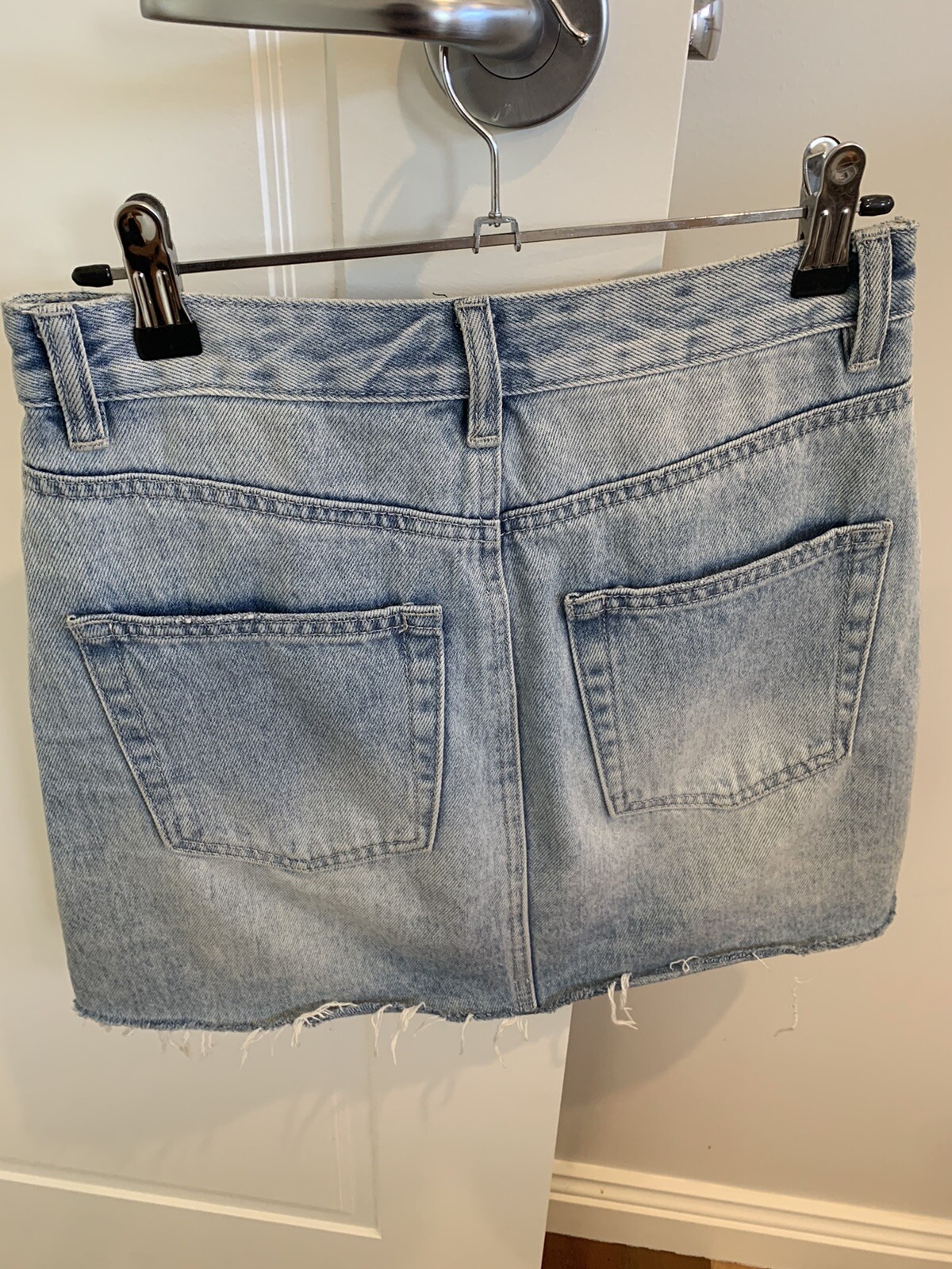 GLASSONS Ladies Mini Denim Blue Skirt SIZE 6 eBay