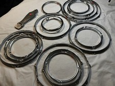 Huge Lot Of Drum Trim Pieces And Foot Pedal 15 1