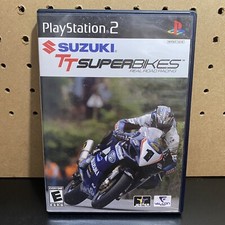 Suzuki TT Super Bikes: Real Road Racing - Playstation 2 PS2 Game-Complete/Tested