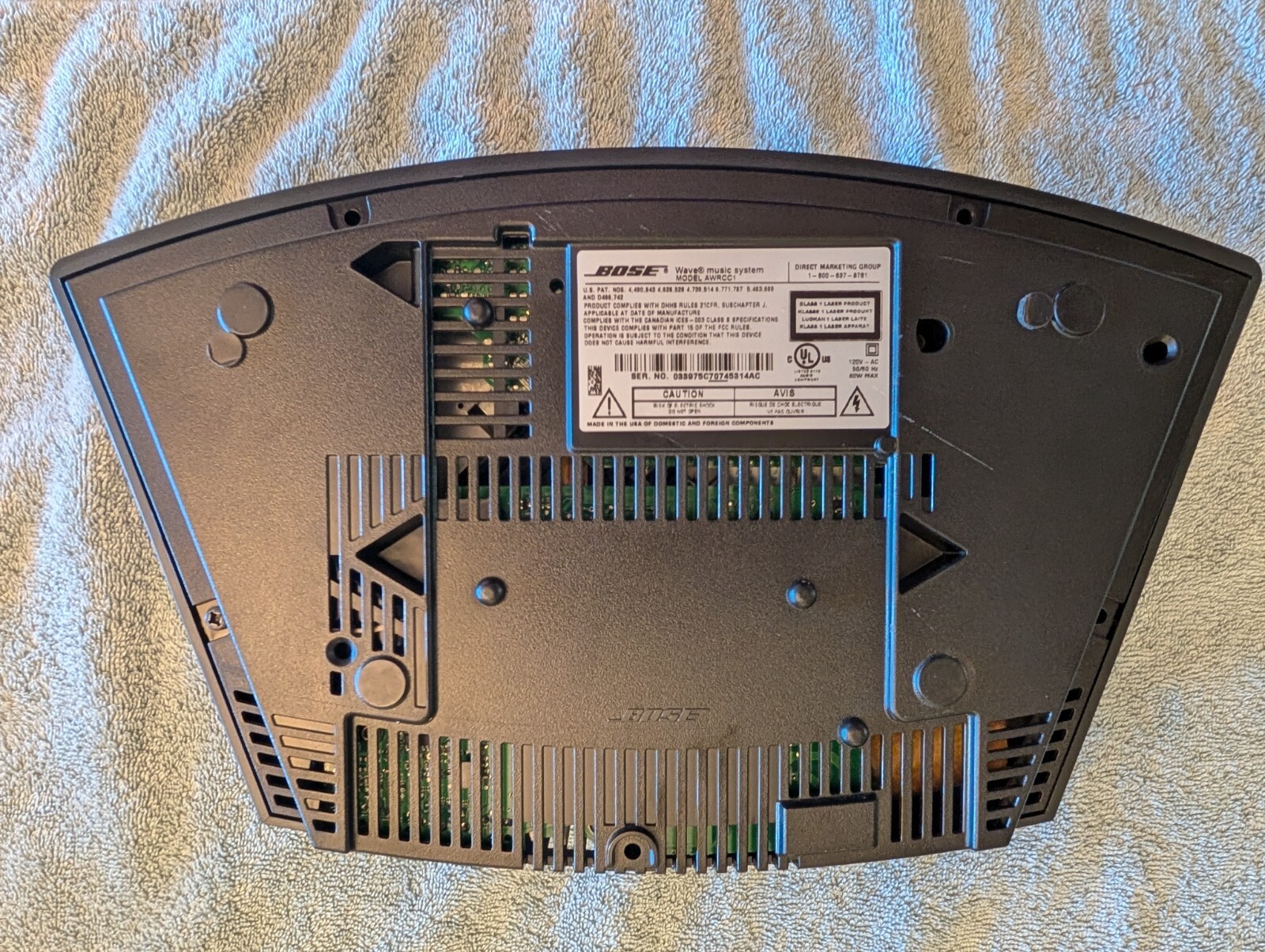 Bose Wave Music System 3-Disc Multi-CD Changer Accessory (Untested)