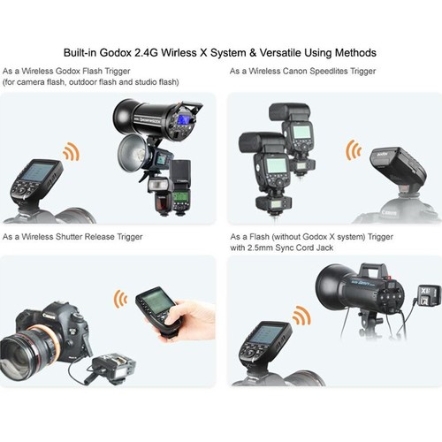 US Godox XPro-C 2.4G TTL Wirless Studio Flash Light Trigger For Canon EOS Camera - Picture 6 of 12